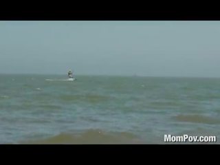 丰满的 幻想 女人 摩洛伊斯兰解放阵线 在 该 海滩