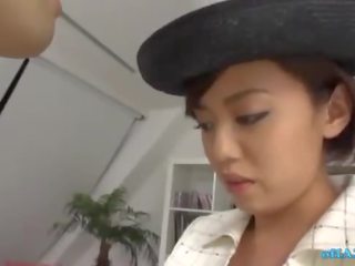 Office daughter In Pantyhose Giving Footjob For fellow Whos Cumming To Himself In The S