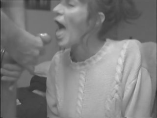 Granny CD sucks cuffed sickboy