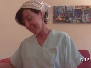 French mom seduces youngster and gives her ass shortly after rimming